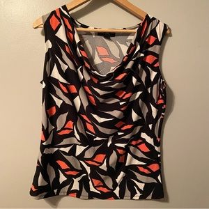 Colourful ‘Stained Glass’ Sleeveless Blouse